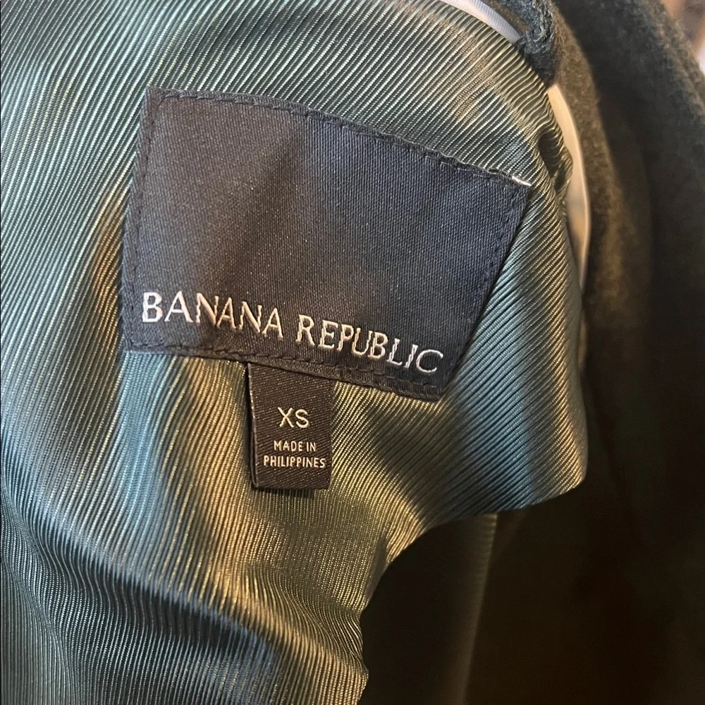 Banana Republic Dark Pea Coat - Picture 4 of 6